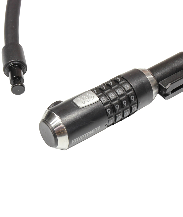 Kryptonite KryptoFlex 1265 Combo 65cm Kabelschloss - Black