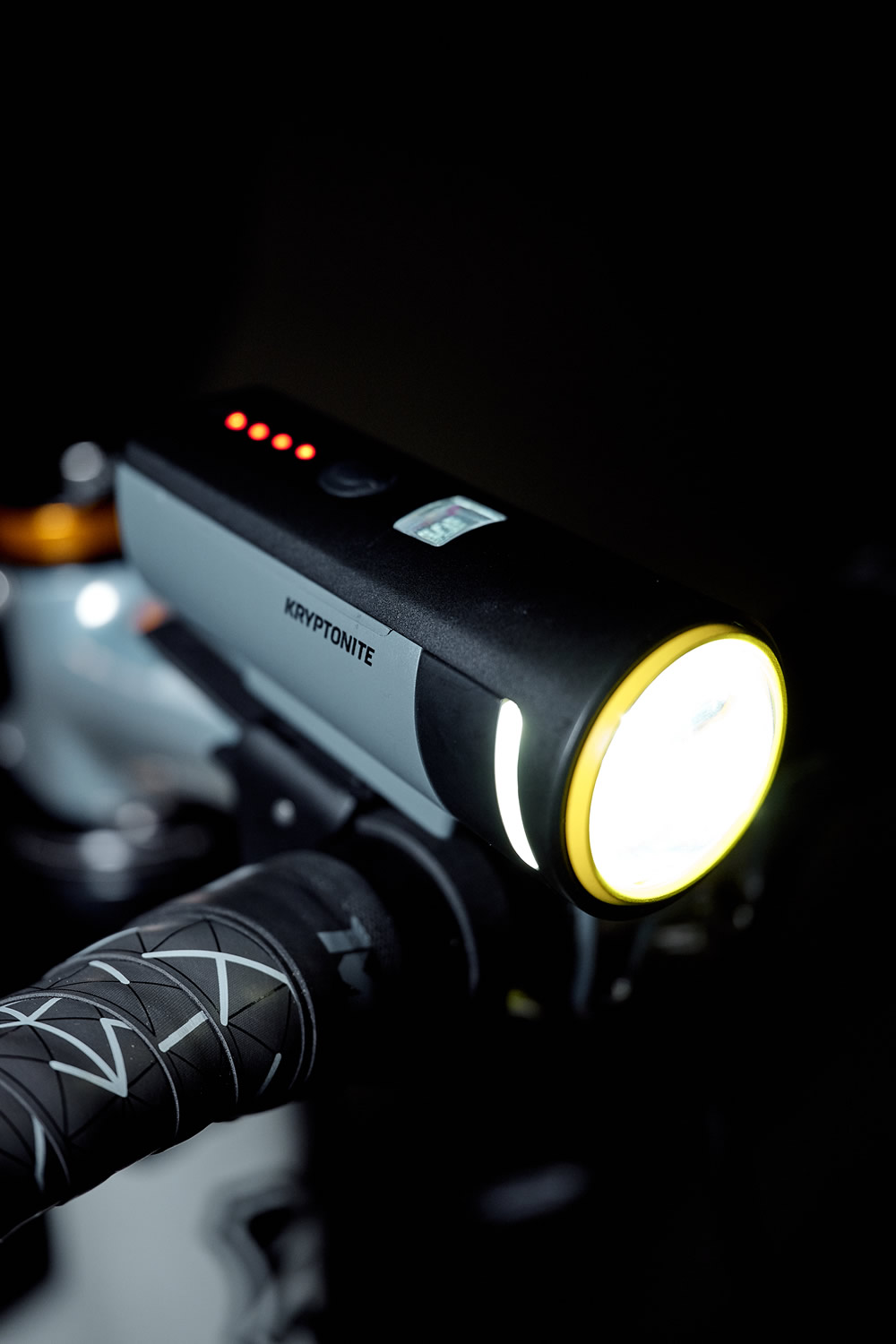 Kryptonite Incite X6 / XBR Combo - Kit Luce Bicicletta Anteriore E Posteriore USB Black
