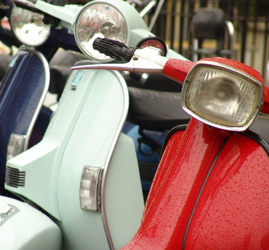 Motorroller richtig abschließen