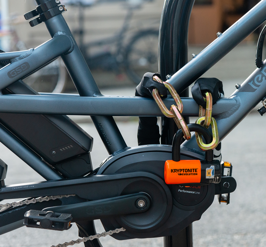 Bicycle lock up on sale