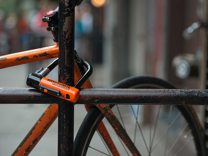 Bicycle lock up shop